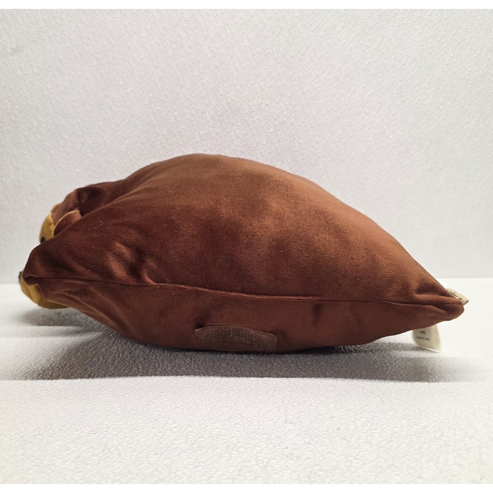 Pier 1 Imports Pillow Pet Brown Monkey Velour Plush Pillow - Picture 6 of 16